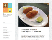 Tablet Screenshot of casalgourmet.com.br